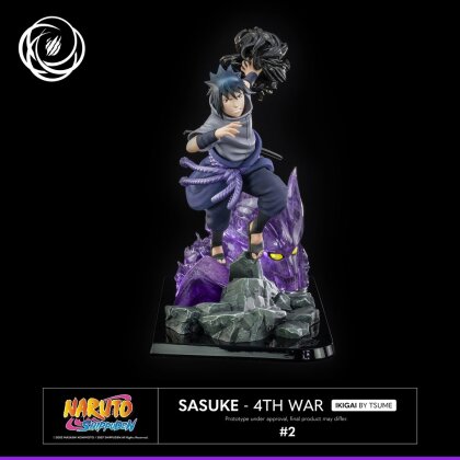 Tsume Art - IKIGAI 1/6 - Naruto Shippuden - Sasuke 4th Great Ninja War Statue 36cm