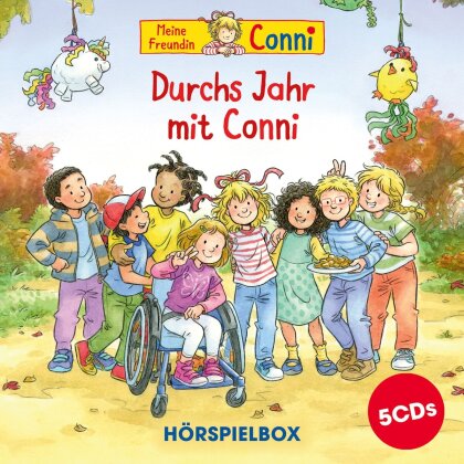 Conni - Durchs Jahr mit Conni (5CD-Hörspielbox) (5 CDs)