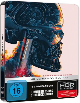 The Terminator (1984) (Limited Edition, Steelbook, 4K Ultra HD + Blu-ray)