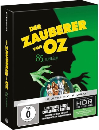 Der Zauberer von Oz (1939) (85th Anniversary Edition, Ultimate Collector's Edition, Limited Edition, Steelbook, 4K Ultra HD + Blu-ray)