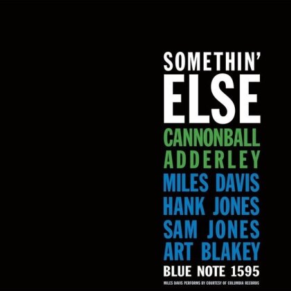 Cannonball Adderley - Somethin Else (2024 Reissue, Capitol, UHQCD)