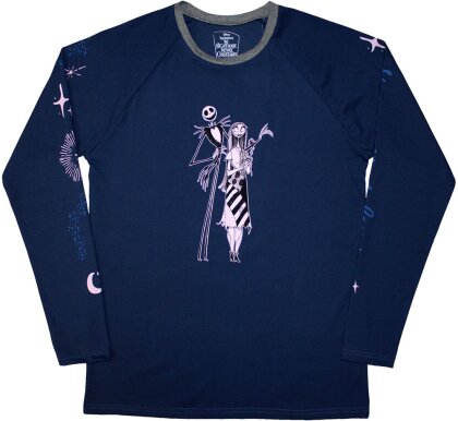 The Nightmare Before Christmas Unisex Long Sleeve T-Shirt - Celestial (Embellished) - Grösse S