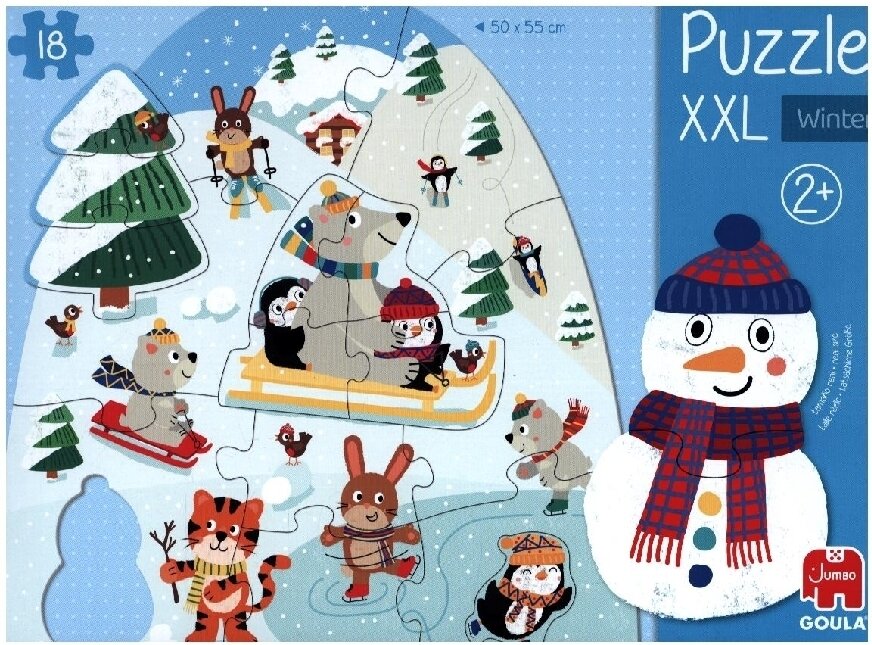 GOULA XXL Winter-Puzzle