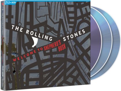 The Rolling Stones - Welcome To Shepherds Bush (Live 1999) (2 CDs + Blu-ray)