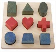 Rainbow Shape Puzzle Board