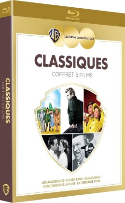 Classiques - Coffret 5 Films (100 ans Warner Bros., 5 Blu-ray)