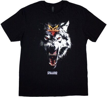 Falling In Reverse Unisex T-Shirt - Wolf - Taglia S