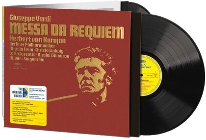 Giuseppe Verdi (1813-1901), Herbert von Karajan, Berliner Philharmoniker & Wiener Singverein - Messa da Requiem (The Original Source Series, 2024 Reissue, 2 LP)