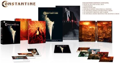Constantine (2005) (Slipcase, 20th Anniversary Collector's Edition, Limited Edition, Steelbook, 4K Ultra HD + Blu-ray)