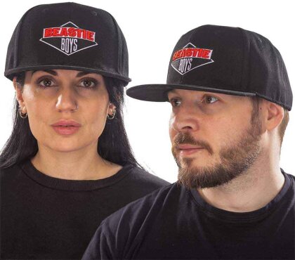 Beastie Boys,The - BeastieBoys Diamond Logo (Black) Snapback Cap