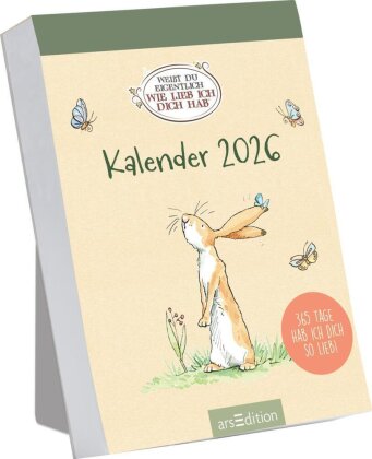 Abreißkalender Weißt du eigentlich - wie lieb ich dich hab? 2026