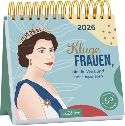Postkartenkalender Kluge Frauen - die die Welt und uns inspirieren 2026