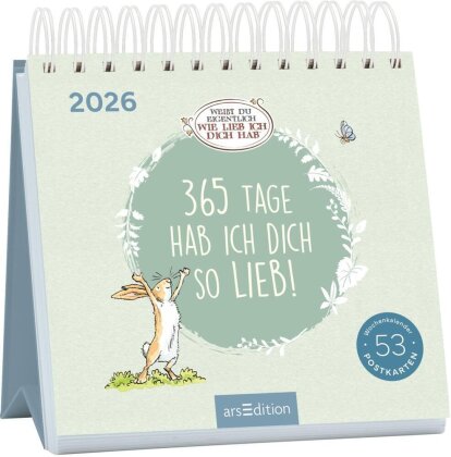 Postkartenkalender Weißt du eigentlich - wie lieb ich dich hab? 2026