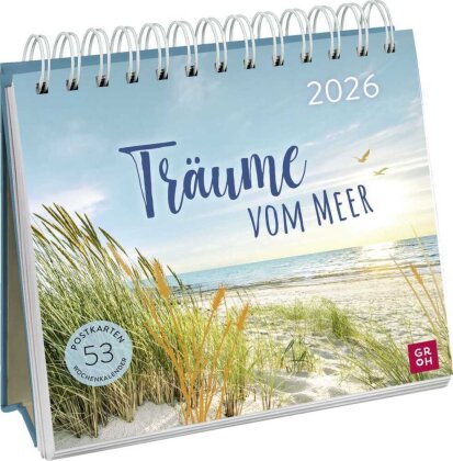 Postkartenkalender 2026 - Träume vom Meer
