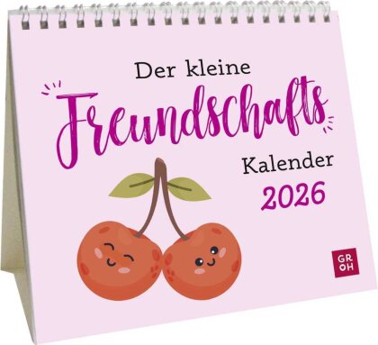 Mini-Kalender 2026 - Der kleine Freundschaftskalender