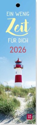 Lesezeichenkalender 2026 - Ein wenig Zeit für dich
