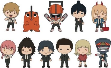 Chainsaw Man 3D Foam Bag Clip - Series 2