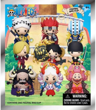 One Piece 3D Foam Bag Clip - Series 5