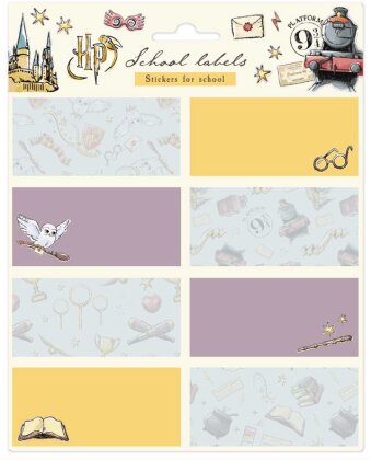 Étiquettes scolaires - Hedwige - Harry Potter