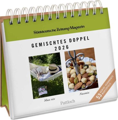 Postkartenkalender 2026 - Gemischtes Doppel