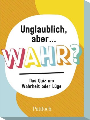 Unglaublich - aber ... wahr?