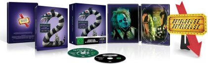 Beetlejuice (1988) / Beetlejuice Beetlejuice (2024) (Limited Collector's Edition, Steelbook, 2 4K Ultra HDs + 2 Blu-rays)