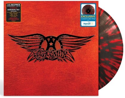 Aerosmith - Greatest Hits (Limited Edition, Black & Red Swirl Vinyl, 2 LPs)