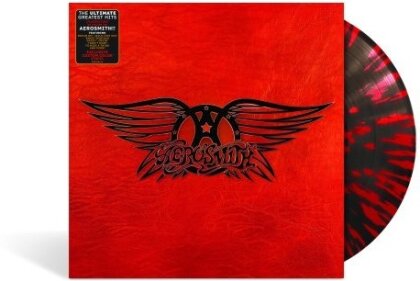 Aerosmith - Greatest Hits (Limited Edition, Red & Black Swirl Vinyl, LP)