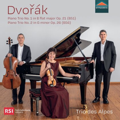 Trio des Alpes & Antonin Dvorák (1841-1904) - Piano Trios No.1 & 2