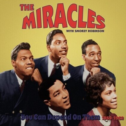 The Robinson Smokey & Miracles - You Can Depend On Them 1959-1962 (2024 Reissue, Jasmine Records, 140 Gramm, Black/Red Vinyl, LP)