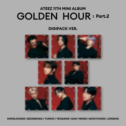 Ateez (K-Pop) - Golden Hour: Part.2 (Digipack, Random Version)