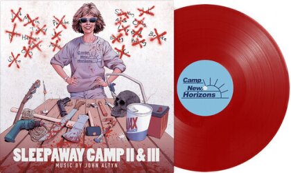 John Altyn - Sleepaway Camp II & III - OST (2024 Reissue, 1984 Publishing, Gatefold, Extended Edition, Limited Edition, Red Vinyl, LP)