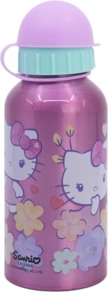 Gourde avec Capuchon - Flower - Hello Kitty - 400 ml
