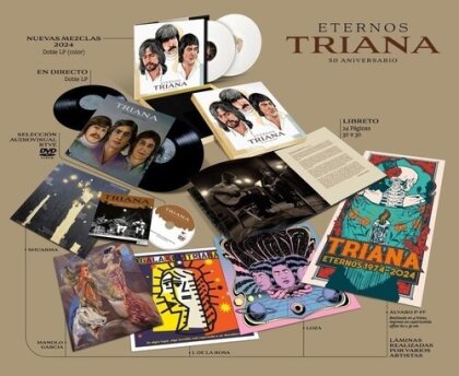 Triana - Eternos Triana (4 LPs + DVD)