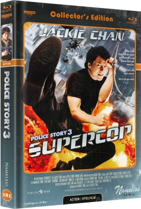 Police Story 3 - Supercop (1992) (Cover B, Limited Collector's Edition, Mediabook, 4K Ultra HD + Blu-ray)