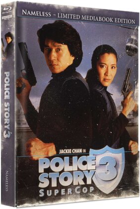 Police Story 3 - Supercop (1992) (Cover A, Limited Edition, Mediabook, 4K Ultra HD + Blu-ray)