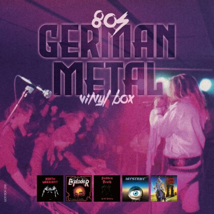 80s German Metal Vinyl Box (5 LPs)