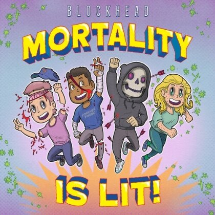 Blockhead - Mortality Is Lit (Blue/Pink Splatter Vinyl, 2 LPs)