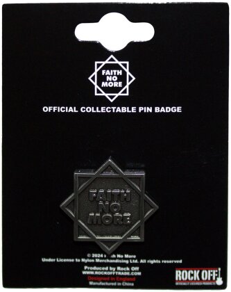 Faith No More Pin Badge - Star Logo