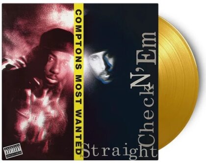 Compton's Most Wanted - Straight Checkn Em (2024 Reissue, Music On Vinyl, Yellow Vinyl, LP)