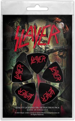 Slayer - Logo Plectrum Pack