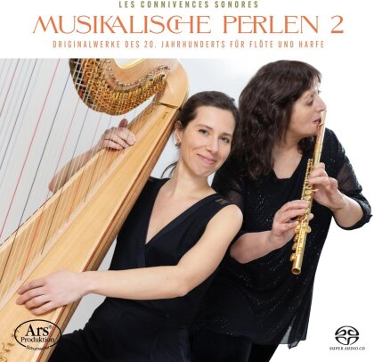 Les Connivences Sonores - Musikalische Perlen 2 - Originalwerke des 20. Jahrhunders - für Flöte und Harfe (Hybrid SACD)