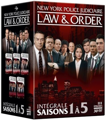 Law & Order - New York Police Judiciaire - Saisons 1 à 5 (30 DVD)