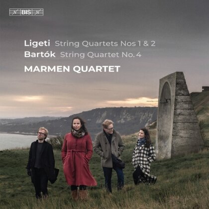 Marmen Quartet, György Ligeti (1923-2006) & Béla Bartók (1881-1945) - Ligeti: String Quartets Nos. 1 & 2; Bartok: String Quartet 4 (Hybrid SACD)