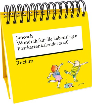 Wondrak für alle Lebenslagen. Postkartenkalender 2026