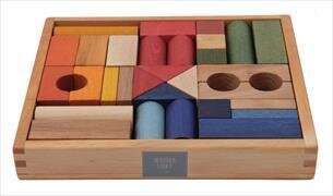 Rainbow Blocks In Tray Xl