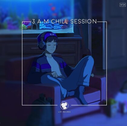 Lofi Girl - Lofi Girl Presents 3 A.M. Chill Session (Blue Vinyl, 2 LPs)
