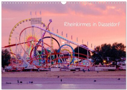 Rheinkirmes in Düsseldorf (Wandkalender 2025 DIN A3 quer) - CALVENDO Monatskalender