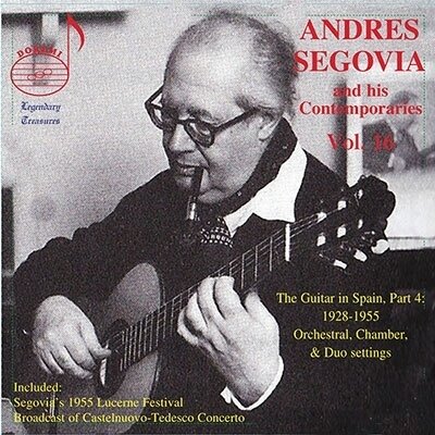 Albeniz, Boccherini, Walker & Andrés Segovia - Segovia & His Contemporaries Vol. 16