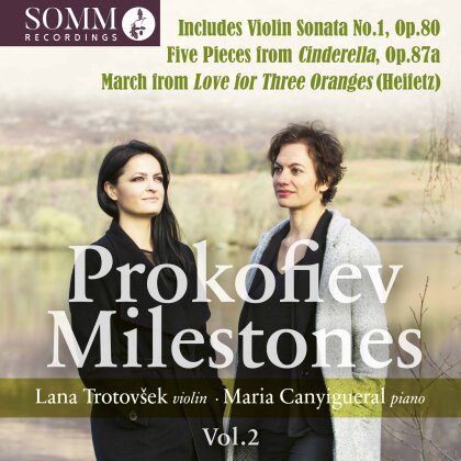 Serge Prokofieff (1891-1953), Lana Trotovsek & Maria Canyigueral - Prokofiev Milestones Vol. 2